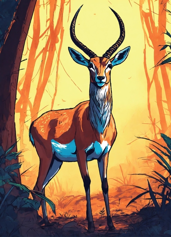 Professional Graphic Design Software, Light, Organism, Art, Fawn, Deer