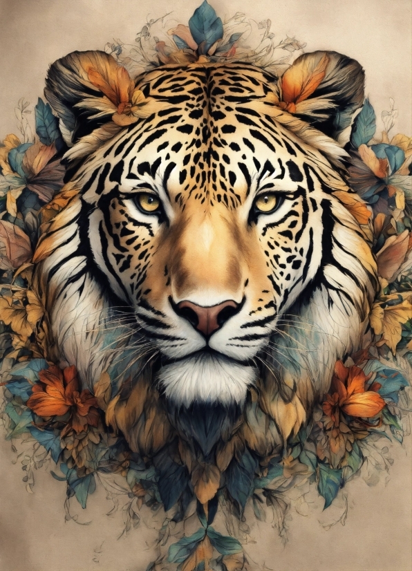 Public Domain Background, Siberian Tiger, Bengal Tiger, Felidae, Tiger, Carnivore