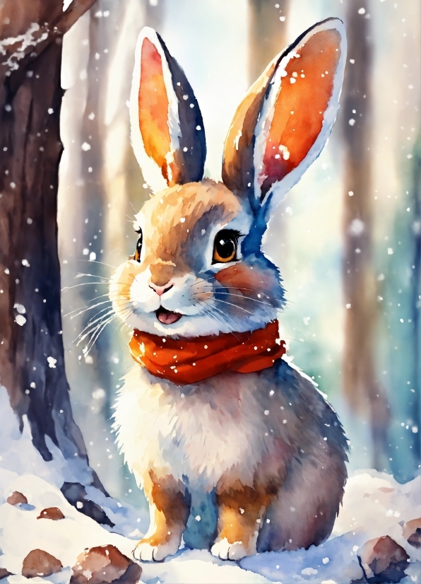 Public Domain Music List, Rabbit, Snow, Organism, Rabbits And Hares, Whiskers