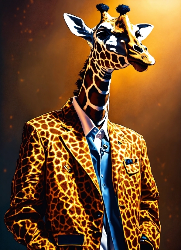 Public Domain Png Images, Giraffe, Giraffidae, Light, Black, Neck