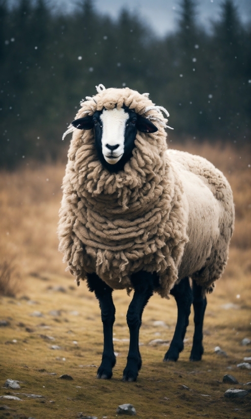 Royalty Free Lullaby Music, Sky, Sheep, Terrestrial Animal, Cloud, Landscape