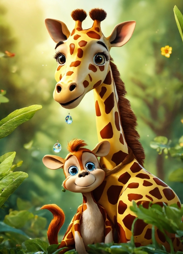 Royalty Free Music For Movies, Giraffe, Giraffidae, Photograph, Plant, Vertebrate