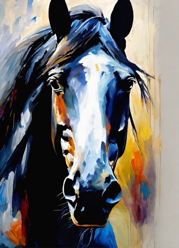 Royalty Free Music For Youtube Creators, Horse, Paint, Art Paint, Working Animal, Painting