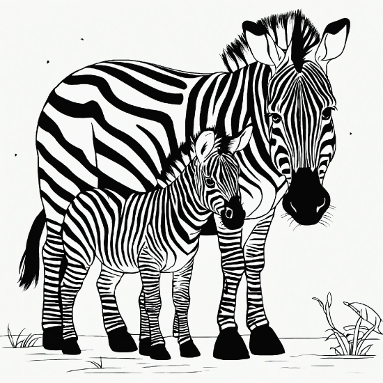 Short Ad Video Maker, Zebra, Organism, Mammal, Style, Art