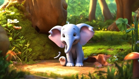 Shotcut Video Editor Online, Elephant, Plant, Working Animal, Organism, Elephants And Mammoths