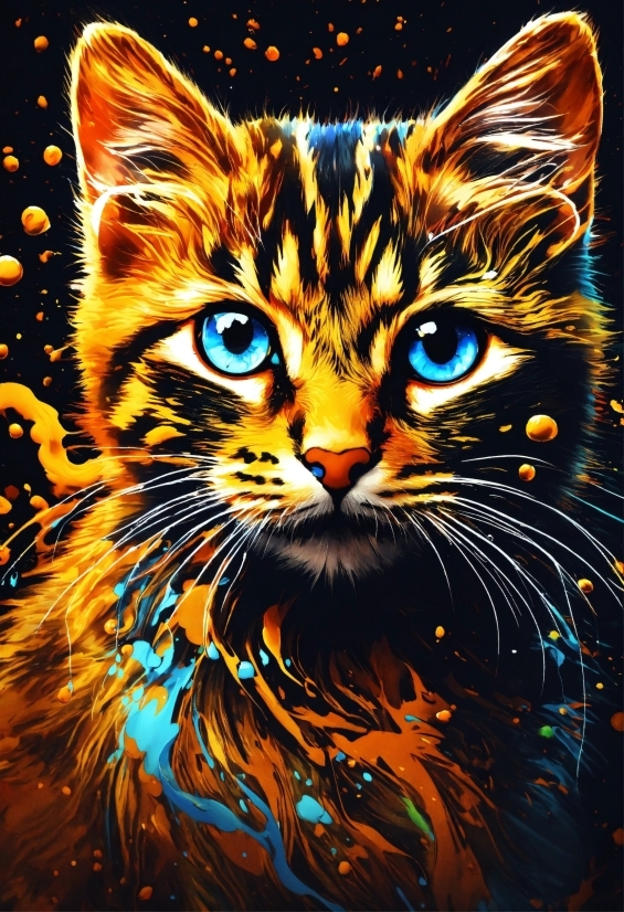 Simple Free Video Editor, Cat, Felidae, Carnivore, Nature, Whiskers