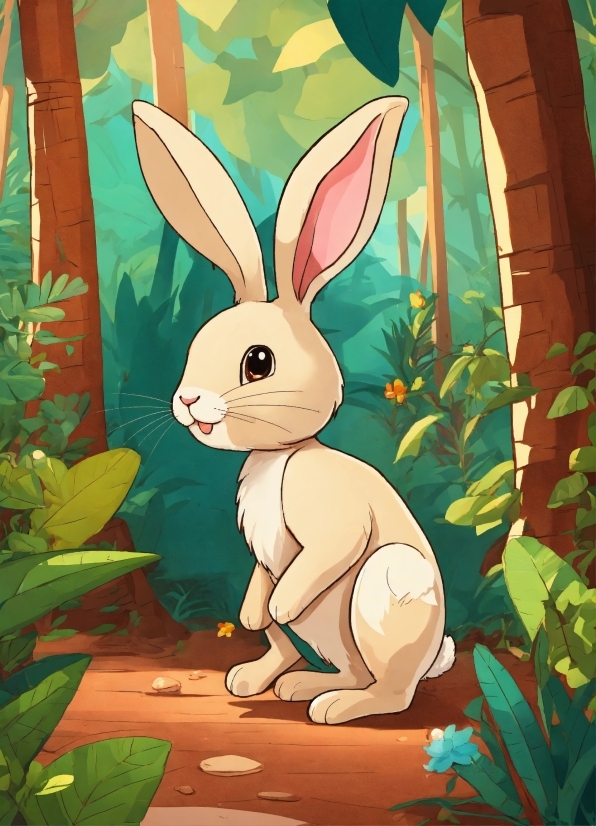 Snapseed For Pc, Rabbit, Plant, Vertebrate, Cartoon, Nature