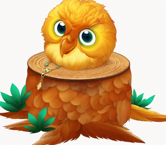 Social Media Creator, Bird, Owl, Cartoon, Toy, Beak