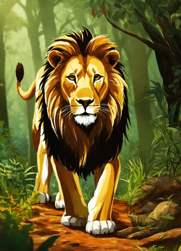 Sony Vegas 13, Plant, Felidae, Nature, Lion, Carnivore