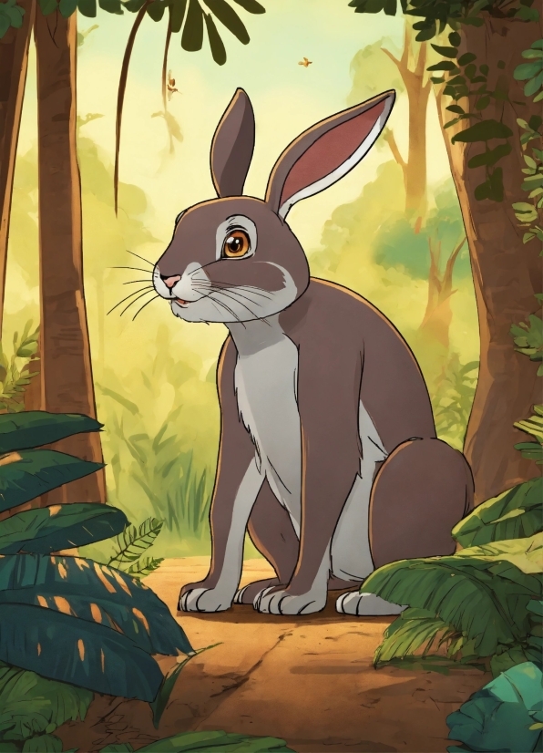 Stock Photos For Free, Plant, Rabbit, Rabbits And Hares, Cartoon, Organism