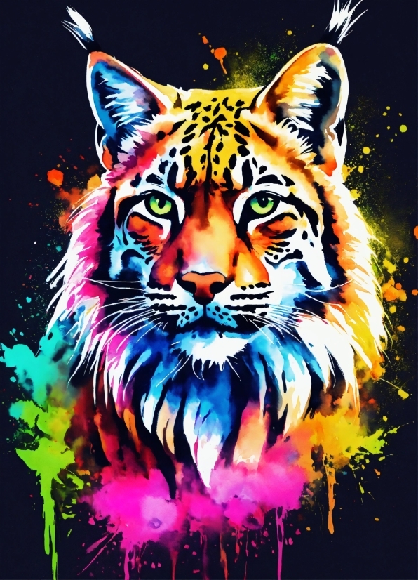 Vector Graphics Software, Carnivore, Organism, Siberian Tiger, Felidae, Art