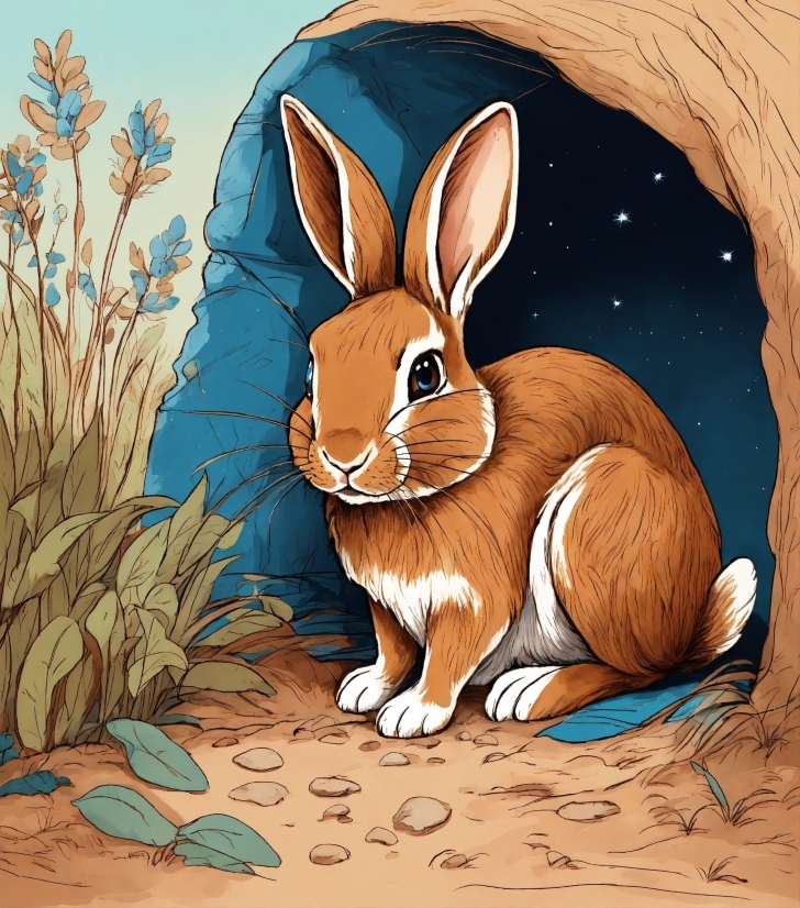 Video Animation Software, Rabbit, Natural Environment, Plant, Organism, Rabbits And Hares