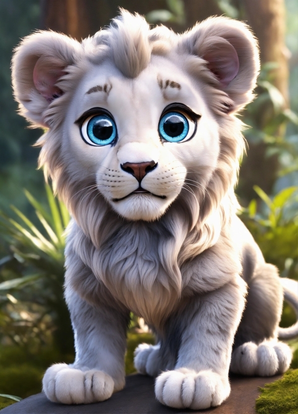 Video Clipping Tool, Head, Plant, Lion, Felidae, Carnivore