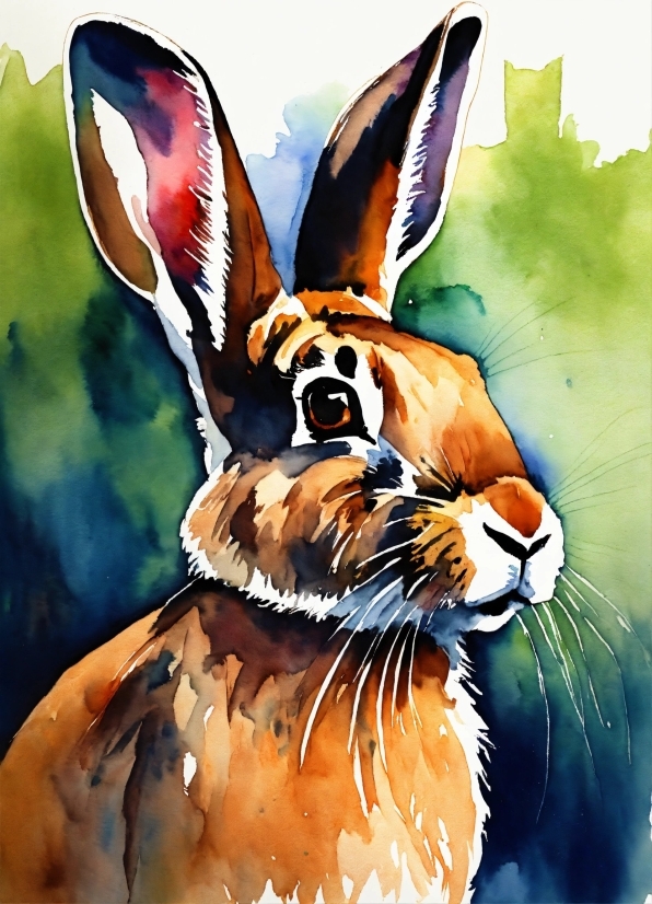 Video Crop Software For Pc, Art Paint, Painting, Rabbit, Fawn, Whiskers