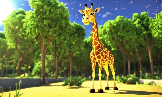 Video Editing Software For Pc, Giraffe, Giraffidae, Plant, Green, Tree