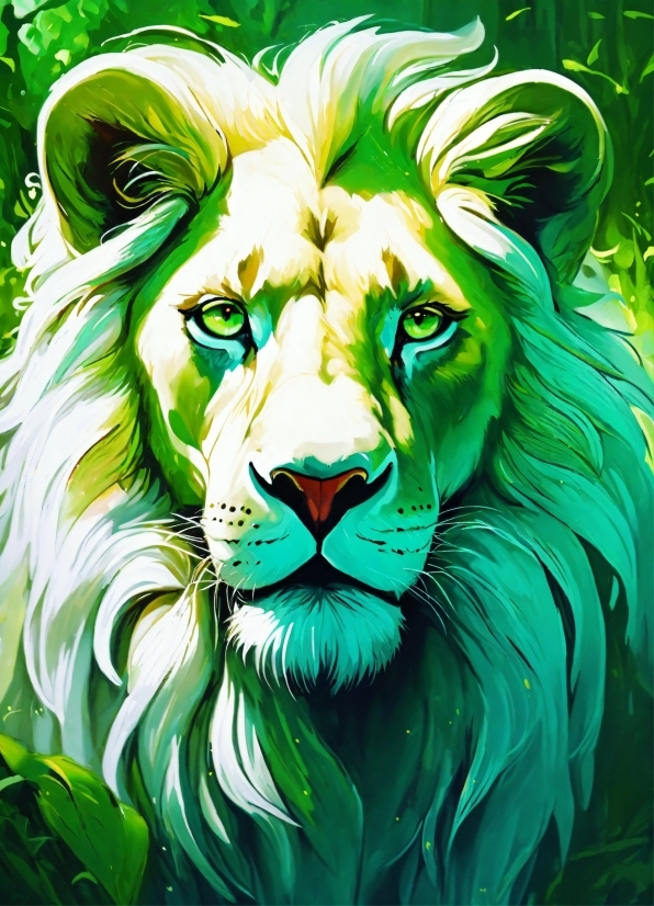 Video Editor Android No Watermark, Felidae, Green, Carnivore, Nature, Lion