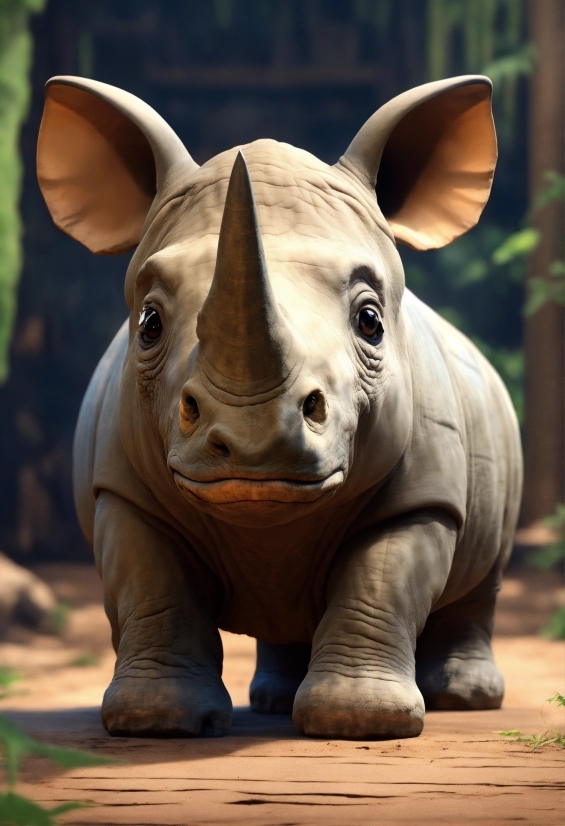 Videopad Video Editor Platforms, Rhinoceros, White Rhinoceros, Nature, Black Rhinoceros, Grass