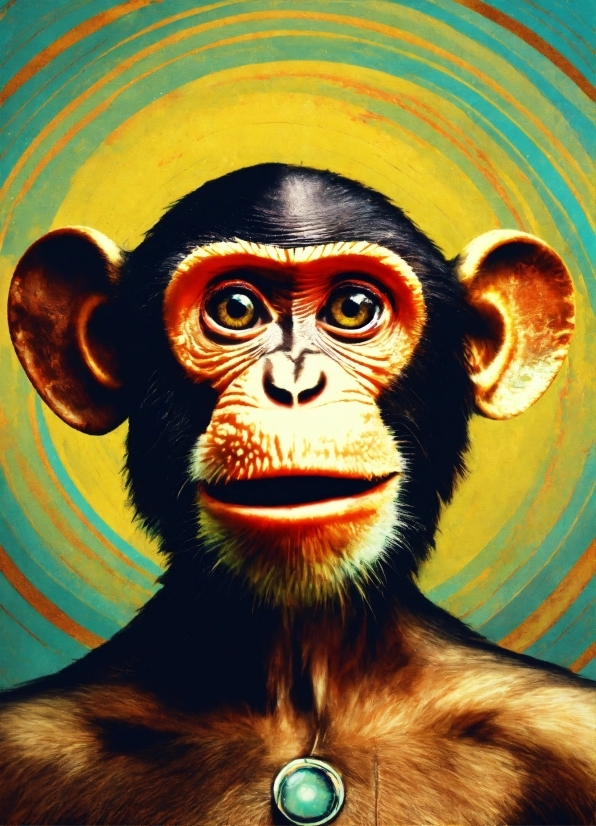 Vlog Audio No Copyright, Primate, Art, Painting, Terrestrial Animal, Snout