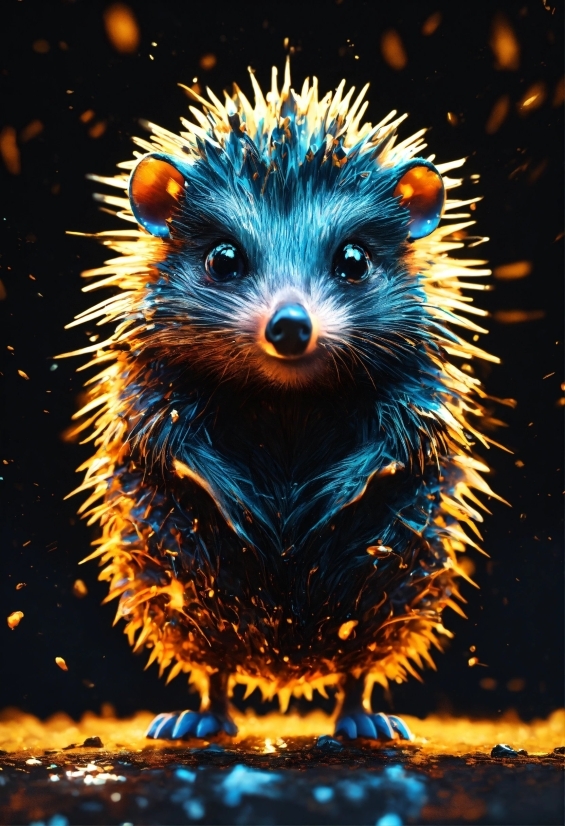 Vn For Windows 10, Light, Domesticated Hedgehog, Nature, Blue, Organism