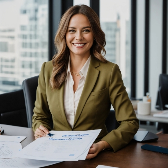 Wall Prints Online, Smile, Table, Sleeve, Whitecollar Worker, Blazer