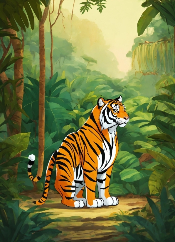 Wondershare Filmora 8, Plant, Siberian Tiger, Bengal Tiger, Tiger, Vertebrate