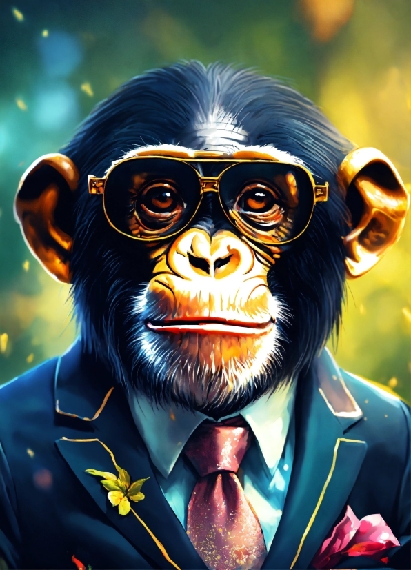 Wondershare Filmora 9 Free Download, Primate, Art, Snout, Tie, Fictional Character