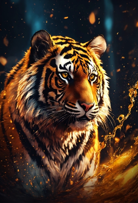 X Video Studio Video Editing App 2021 Online, Bengal Tiger, Water, Siberian Tiger, Felidae, Tiger