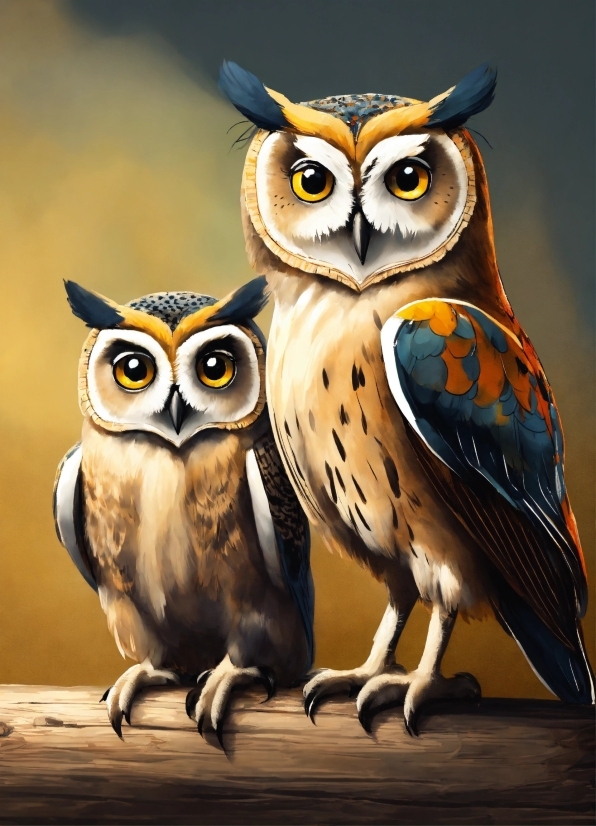 Youtube Short Editor, Bird, Owl, Beak, Great Horned Owl, Bird Of Prey