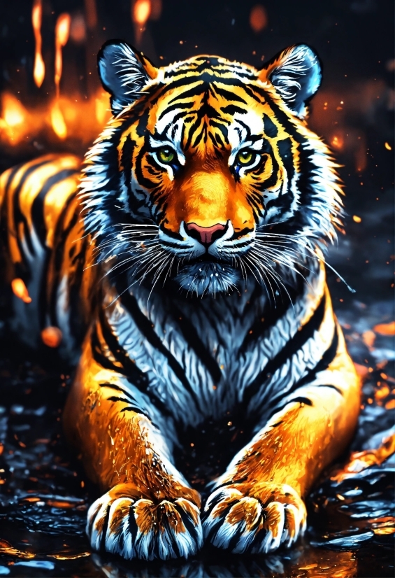 Youtube Video Maker For Pc, Bengal Tiger, Siberian Tiger, Tiger, Facial Expression, Felidae