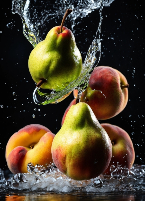 Adobe Illustrator Graphics, Food, Photograph, Green, Pear, Fruit