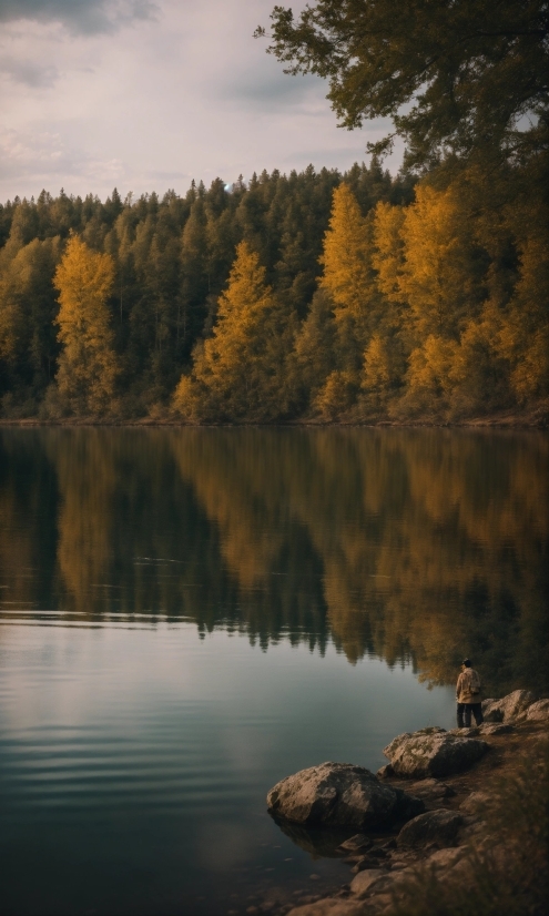 Advanced Analytics And Artificial Intelligence, Water, Cloud, Sky, Tree, Leaf