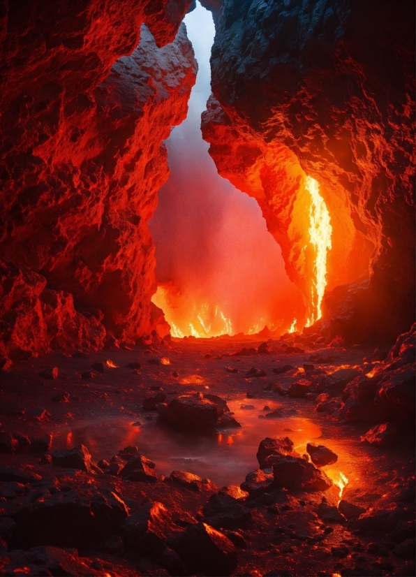 Ai Automatic Speech Recognition, Lava, Fissure Vent, Flame, Fire, Types Of Volcanic Eruptions