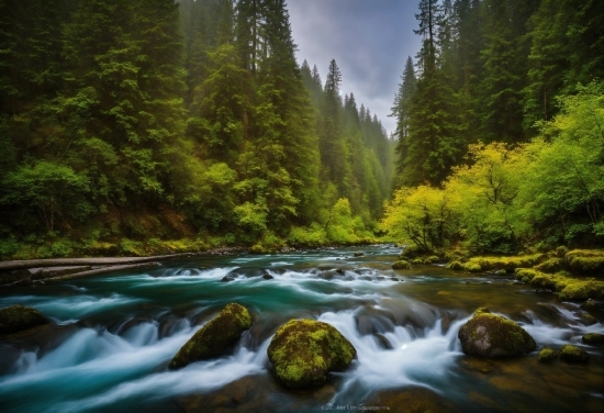 Ai Image Recognition Examples, Water, Sky, Water Resources, Plant, Fluvial Landforms Of Streams