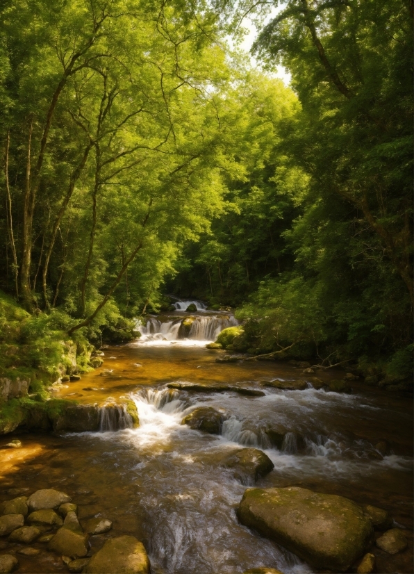 Ai Saas Platform, Water, Plant, Fluvial Landforms Of Streams, Tree, Natural Landscape