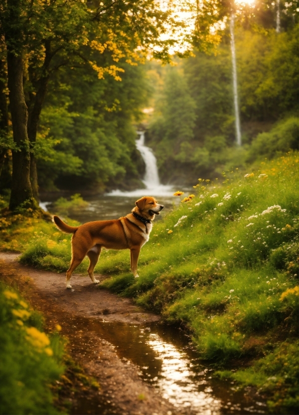 Aip+ Accenture, Plant, Dog, Light, Green, Water