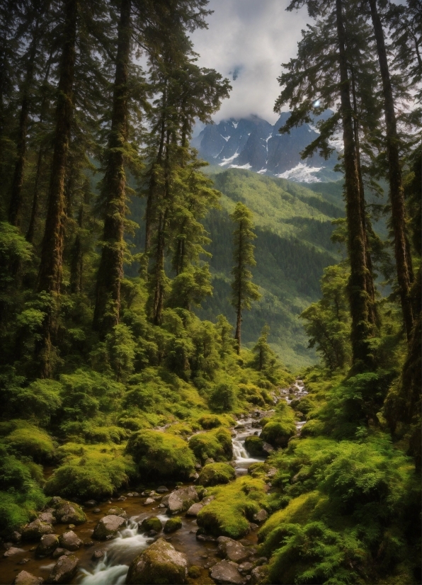 Assemblyai, Plant, Sky, Water, Ecoregion, Mountain