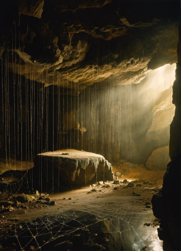 Change Background Of Photo Online Free, Water, Body Of Water, Natural Landscape, Stalagmite, Cave