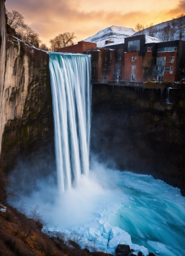 Dall E 2 Access, Water, Water Resources, Sky, Cloud, Building