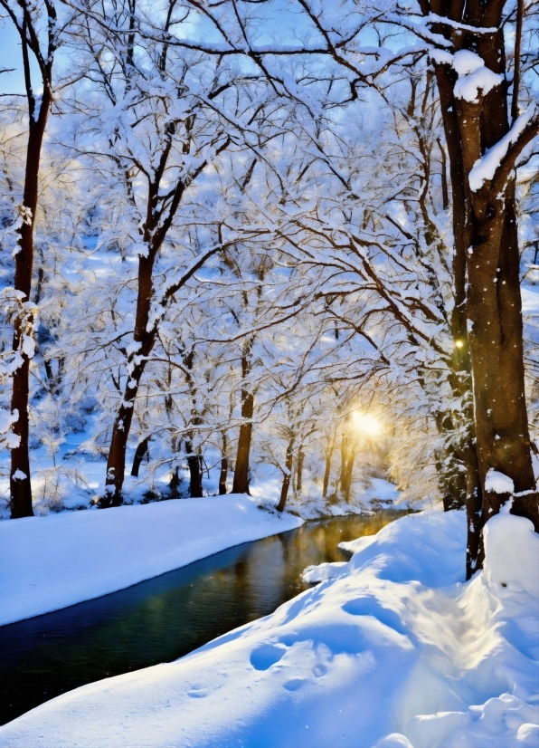 Dan W Patterson Artificial Intelligence, Sky, Daytime, Snow, Plant, Blue