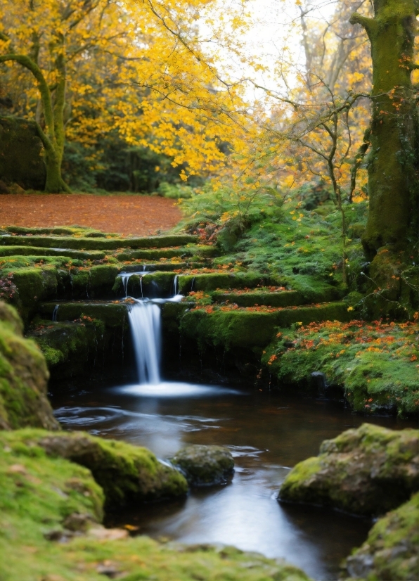 Future Development Of Ai, Water, Plant, Fluvial Landforms Of Streams, Natural Landscape, Nature