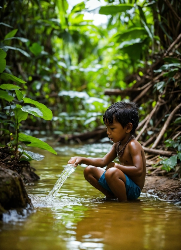 Google Deepmind App, Water, Plant, Water Resources, Natural Environment, Fluvial Landforms Of Streams