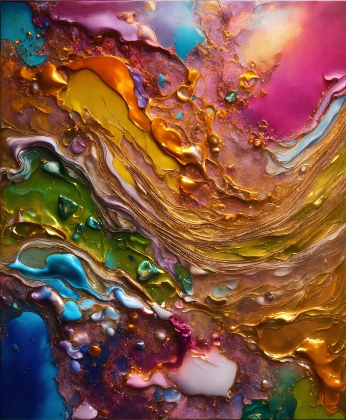 Liquid, Purple, Fluid, Organism, Natural Landscape, Art