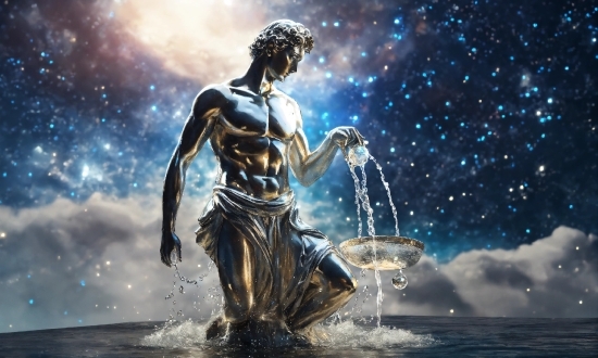 Neural Expert System In Artificial Intelligence, Sky, Flash Photography, Cartoon, Water, Cg Artwork