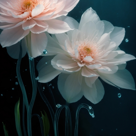 Nvidia Ai Solutions, Flower, Plant, Water, White, Light