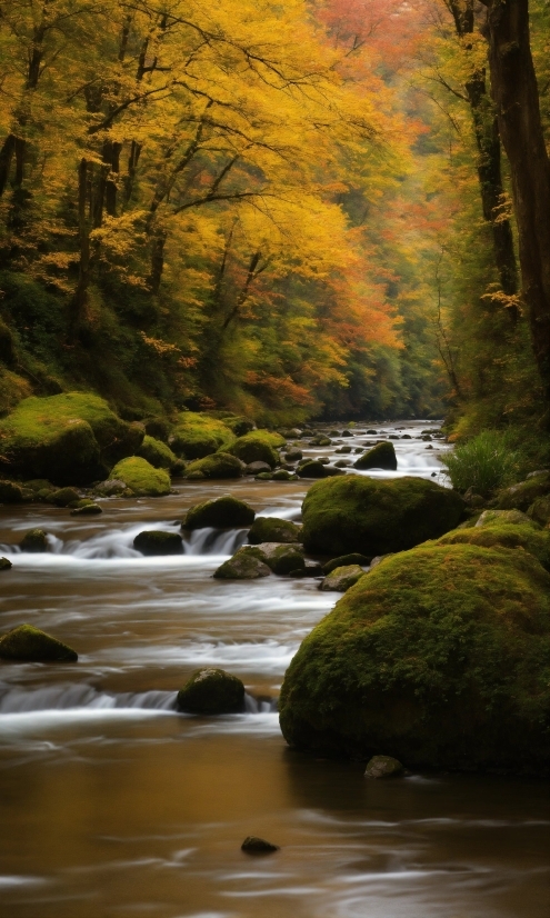 Professional Photoshop, Water, Plant, Fluvial Landforms Of Streams, Leaf, Natural Landscape