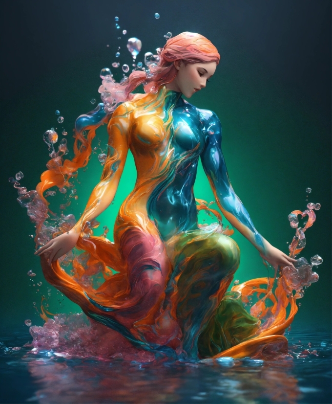 Types Of Ai Solutions, Water, Art, People In Nature, Cg Artwork, Painting