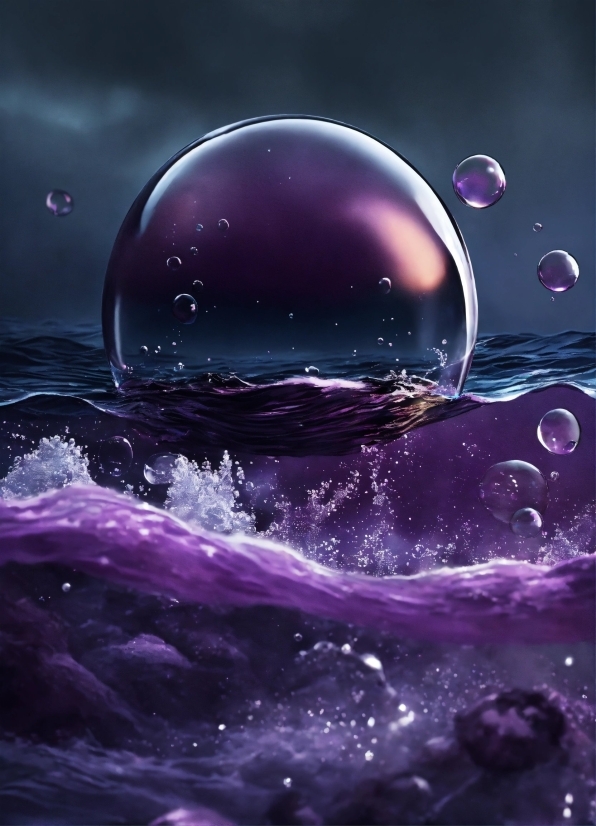 Water, Atmosphere, Liquid, Purple, Sky, Astronomical Object