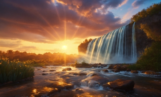 Water, Cloud, Sky, Water Resources, Plant, Natural Landscape