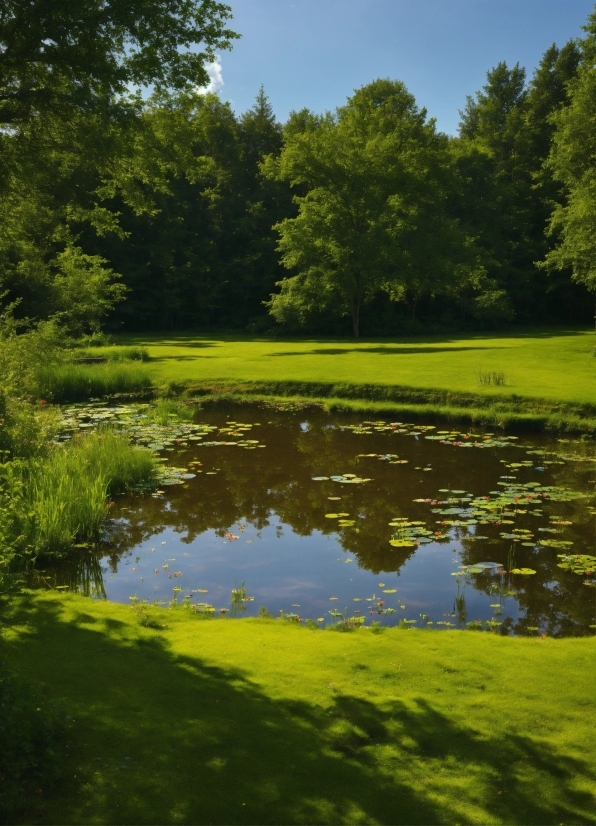 Water, Plant, Sky, Natural Landscape, Tree, Lacustrine Plain