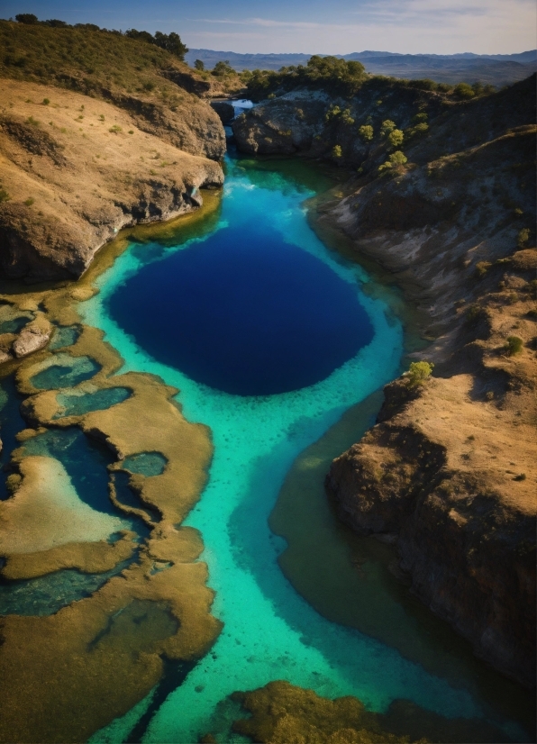 Water, Sky, Cloud, Azure, Natural Landscape, Coastal And Oceanic Landforms